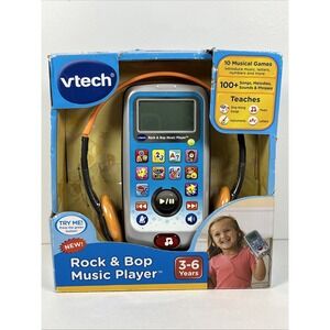 VTech Rock & Bop Music Player Kids Interactive Music Toy Learning Games Ages 3-6